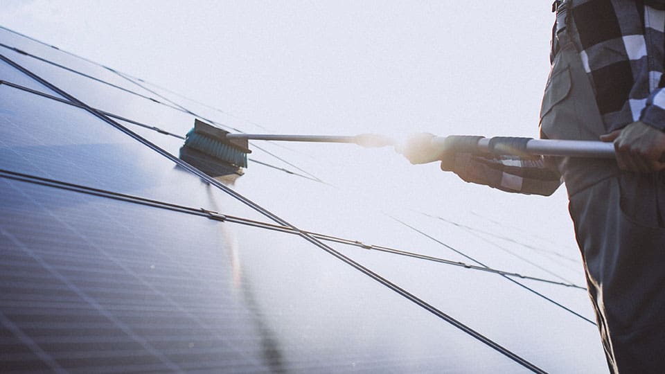Limpieza de Paneles Solares