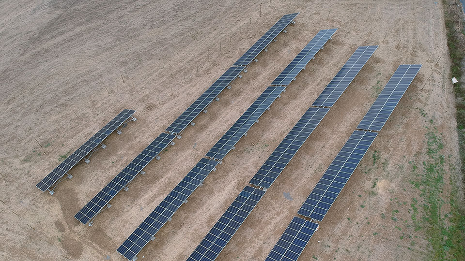 Sistema Fotovoltaico sobre suelo